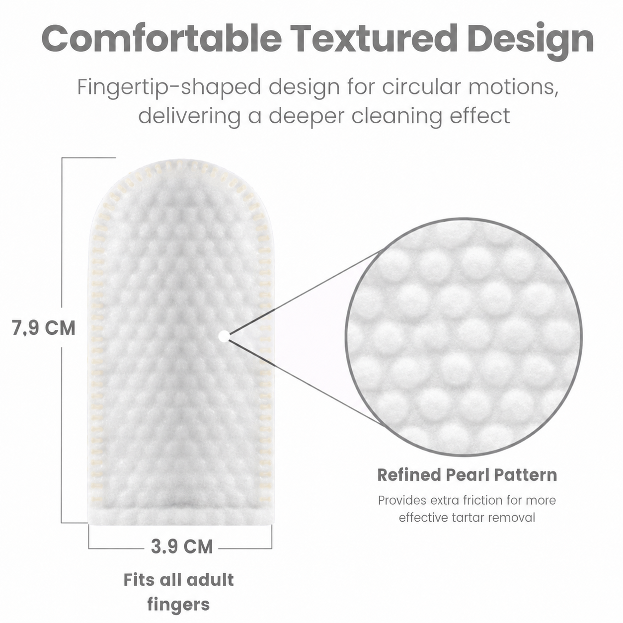 Pet-specific wipes, pet teeth-cleaning finger cots, non-woven wipes, disposable finger toothbrushes for dogs and cats, oral cleaning and tartar removal.