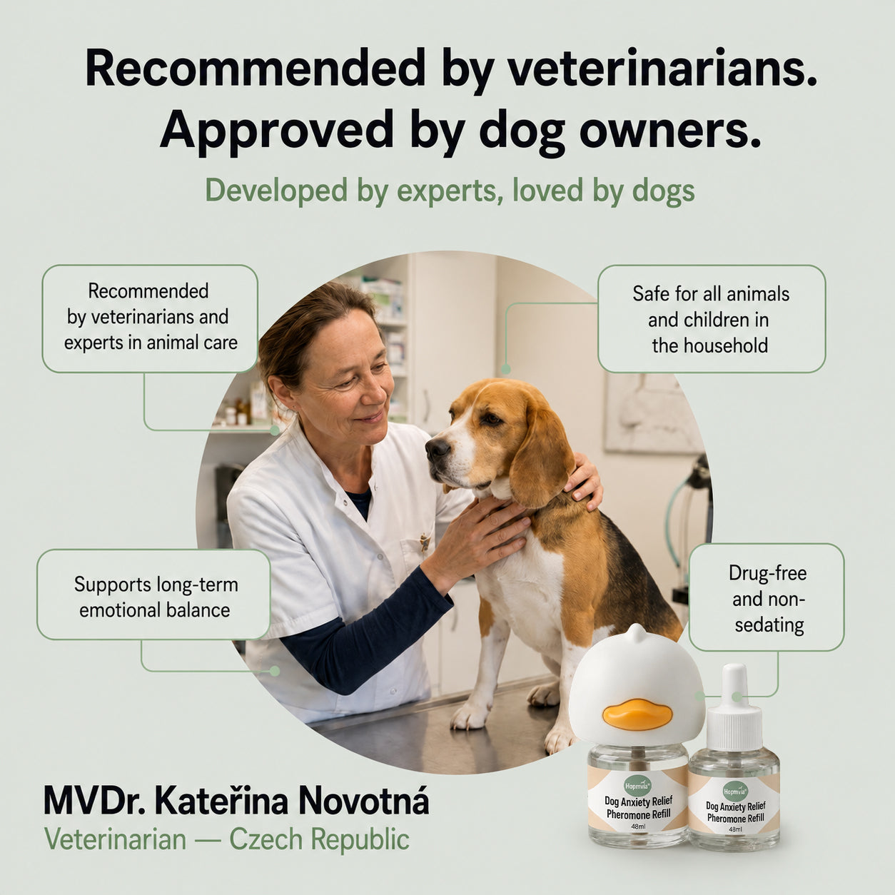 Soothing Solution for Pets (Cats & Dogs): Pheromone-Based Anti-Stress & Inappropriate Urination Prevention Set