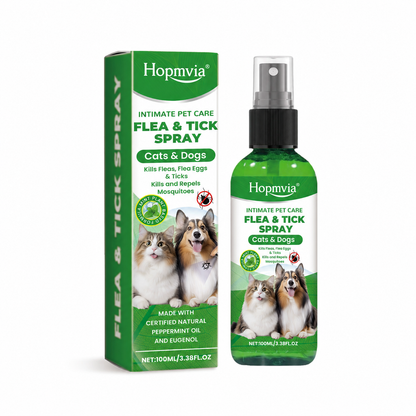 💥Gentle-formula pest repellent spray for pets—protect your pet from pests.😾