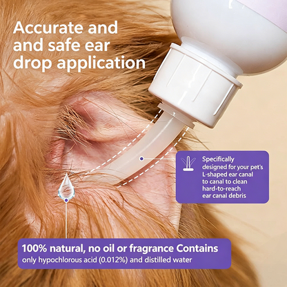 Hopmvia® Official Flagship Store | Say Goodbye to Odor & Itching Rediscover Clean, Healthy Ears! Professional Pet Ear Cleaning Drops🔥