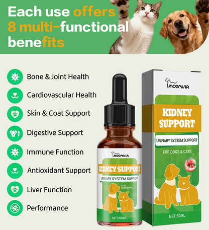 Hopmvia™Pet nutritional supplements to boost energy and vitality; pet body care supporting hip, joint, skin, and coat health—suitable for puppies and senior dogs.
