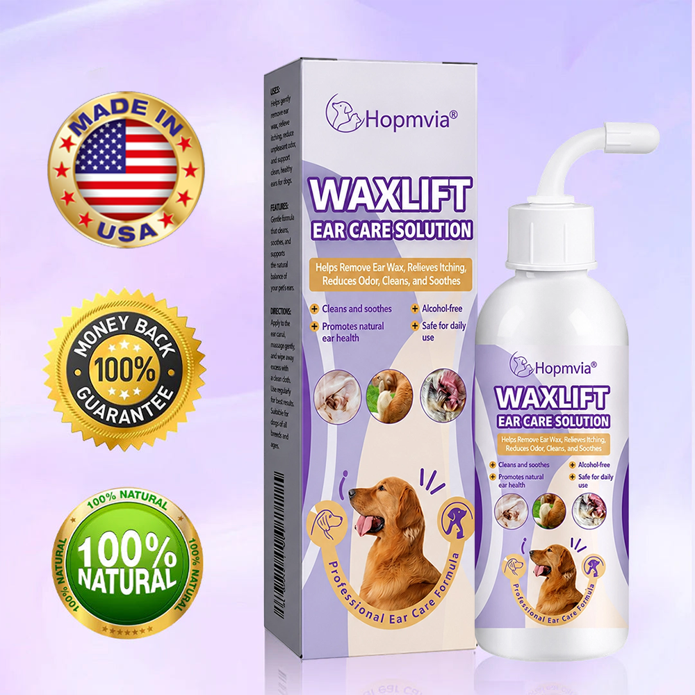 Hopmvia® Official Flagship Store | Say Goodbye to Odor & Itching Rediscover Clean, Healthy Ears! Professional Pet Ear Cleaning Drops🔥