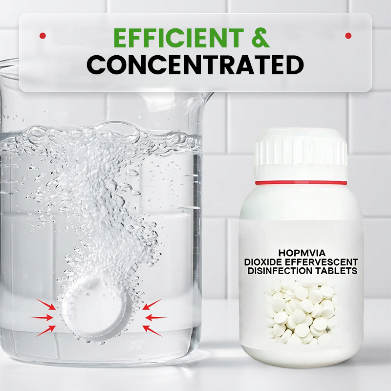 Chlorine dioxide effervescent disinfection tablets—making your ponds and fish tanks cleaner and your fish healthier.