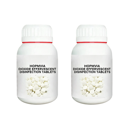 Chlorine dioxide effervescent disinfection tablets—making your ponds and fish tanks cleaner and your fish healthier.