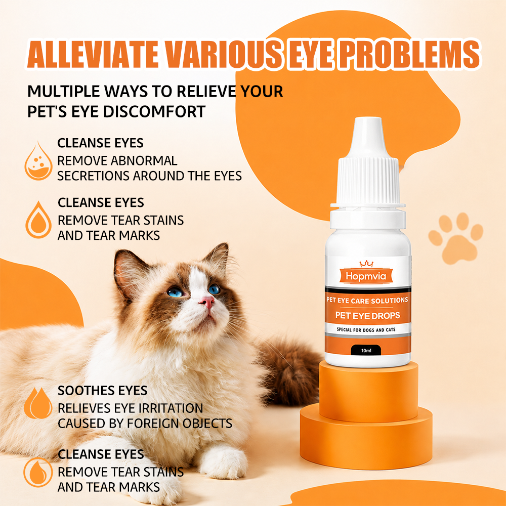 🐶🌿Gentle eye care to soothe the sensitive eyes of your beloved pets—ensuring every pet has bright, sparkling eyes.