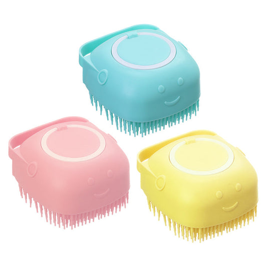Hopmvia2-in-1 Soft Silicone Pet Bath & Massage Brush🐾✨